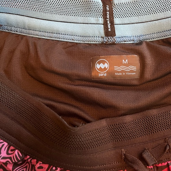 Janji lightweight shorts - batik purple? Size medium - Picture 3 of 5